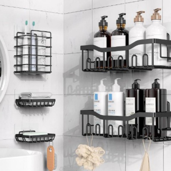 Stainless Steel Bathroom Shelves